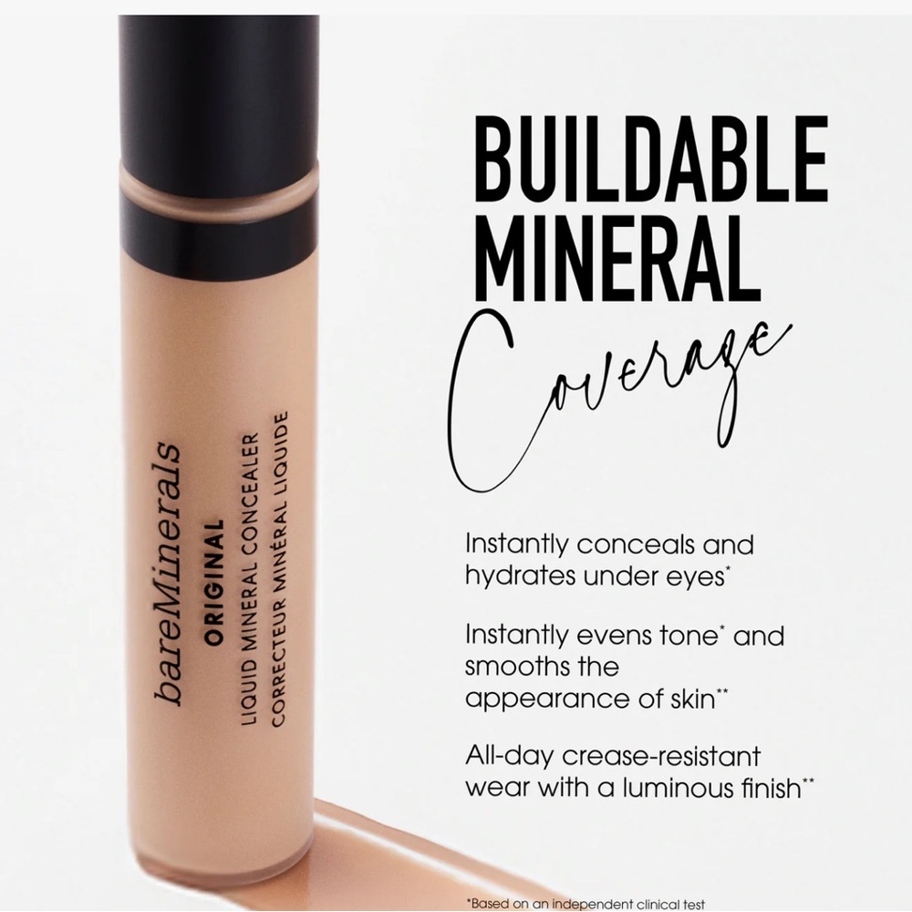 Bare Minerals Original Liquid Mineral Concealer select from 18 shades - Picture 8 of 12